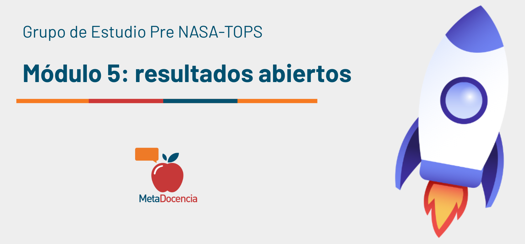 Módulo 5: resultados abiertos