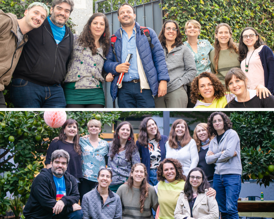 2023 retreat. Some of the MetaDocencia team members who were present at our first face-to-face meeting in Buenos Aires.